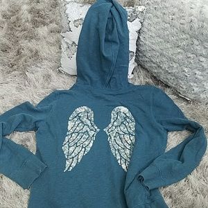 Victoria Secret zip up angel sweatshirt